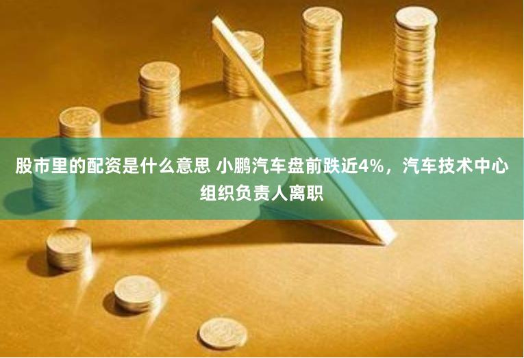 股市里的配资是什么意思 小鹏汽车盘前跌近4%，汽车技术中心组织负责人离职