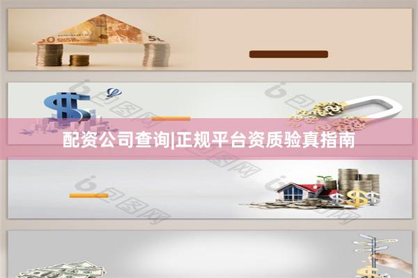 配资公司查询|正规平台资质验真指南